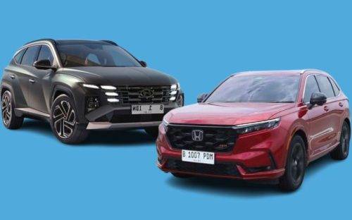 Adu SUV Hybrid Terbaru Honda dan Hyundai, CR-V Vs Tucson Adu SUV Hybrid Terbaru Honda dan Hyundai, CR-V Vs Tucson