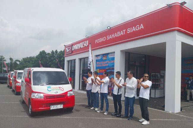 Daihatsu Sahabat Siaga Liburan: Fasilitas Pos, Bengkel, dan Layanan Mobile di Nataru Posko Daihatsu Siaga