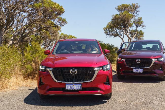 Test drive Mazda CX-60 diesel di Australia