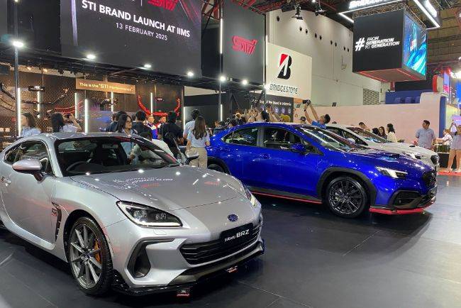 IIMS 2025: Subaru Bawa STI ke Indonesia, Pajang 3 Versi Modifikasi Subaru STI