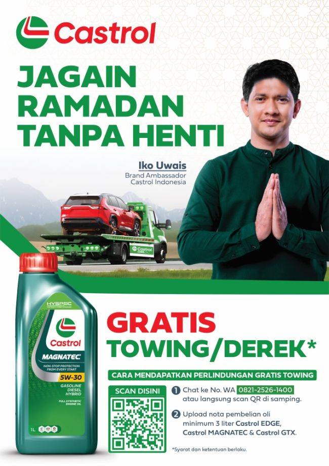 Towing Gratis Castrol