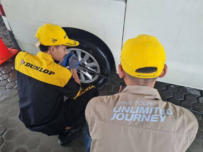 Posko Mudik Dunlop