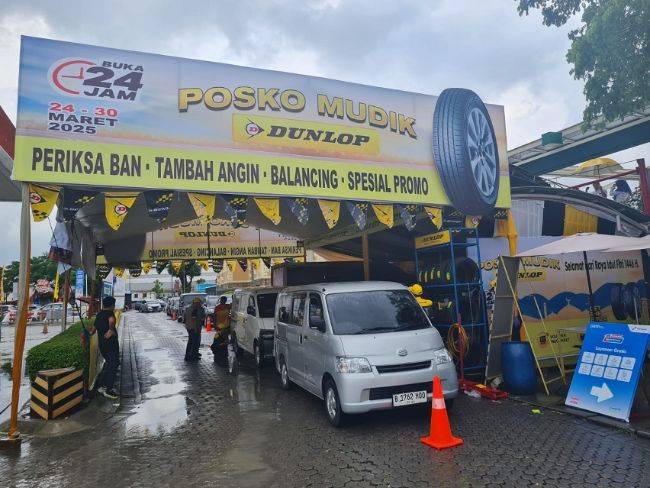 Posko Mudik Dunlop