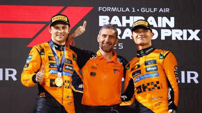 McLaren Podium
