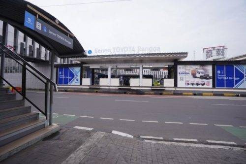 Halte Transjakarta Pasar Senen Berubah Nama, Pakai Branding Toyota Rangga Halte Transjakarta Pasar Senen Berubah Nama, Pakai Branding Toyota Rangga