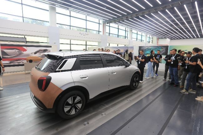Fasilitas R&D GAC AION di Guangzhou, Cina.