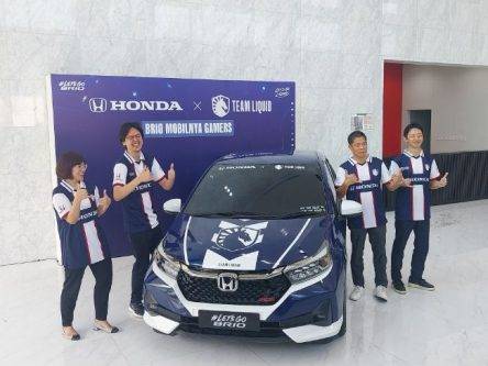 Honda x Team Liquid Indonesia, Brio Jadi Kendaraan Operasional Tim e-Sports Honda x Team Liquid Indonesia, Brio Jadi Kendaraan Operasional Tim e-Sports
