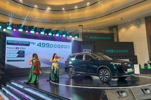 Chery Tiggo 8 CSH Resmi Meluncur dengan Harga Mengejutkan Chery Tiggo 8 CSH Resmi Meluncur dengan Harga Mengejutkan