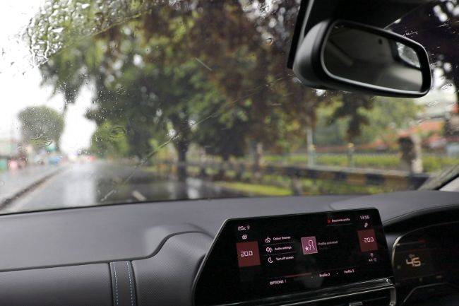 Layar sentuh Citroen C5 Aircross
