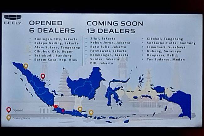 Geely Dealer Network