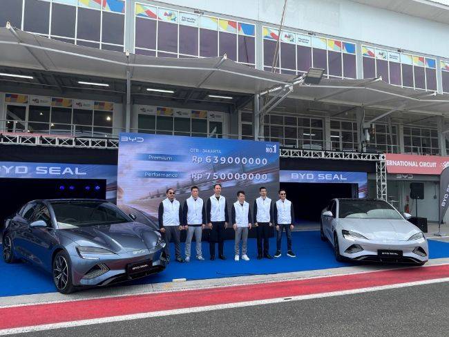 BYD Seal Upgrade Handling Dapat DiSus-C, Meluncur di Mandalika New BYD Seal 2025