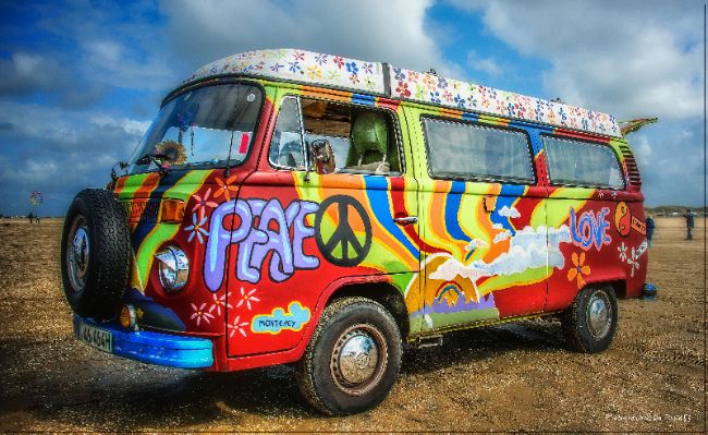 VW Bus ikon budaya