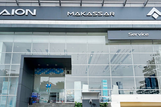 Aion Ekspansi Akses Elektrifikasi ke Timur Indonesia, Buka Dealer di Makassar Dealer AION Makassar