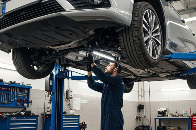 servis kaki-kaki mobil