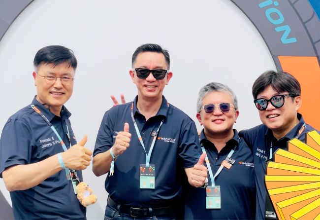 Para petinggi Hankook Tire di Jakarta E-Prix 2025