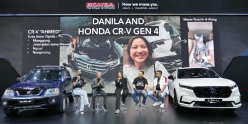GIIAS 2025: Danilla dan Komunitas Berbagi Cerita 25 Tahun Honda CR-V GIIAS 2025: Danilla dan Komunitas Berbagi Cerita 25 Tahun Honda CR-V