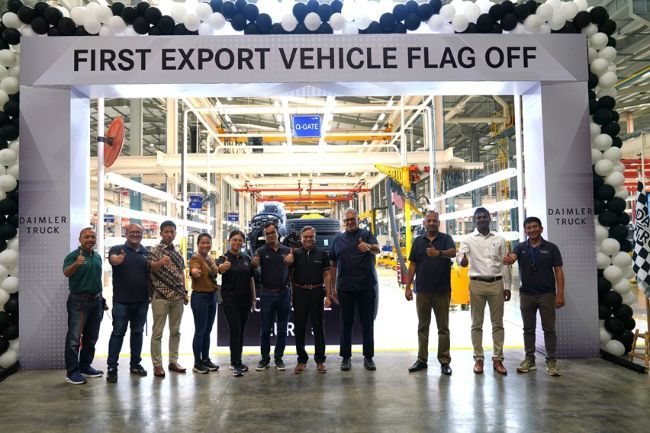 Ekspor Bus Daimler Mercedes-Benz 1626L