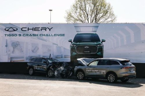 Chery Adu Tabrak Tiggo 9 CHS, Buktikan Kualitas Keselamatan Chery Adu Tabrak Tiggo 9 CHS, Buktikan Kualitas Keselamatan