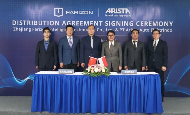 Arista Group MoU Farizon Auto