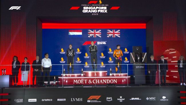 Podium F1