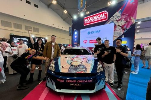 Kolaborasi MaxDecal dan SekuyaEVOS di IMX 2025, Padukan Otomotif, Anime, dan Gaming Kolaborasi MaxDecal dan SekuyaEVOS di IMX 2025, Padukan Otomotif, Anime, dan Gaming