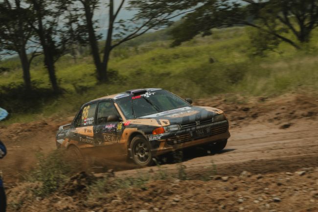 Tim Dewa United Motorsport di Kejurnas Reli Putaran 5 Tahun 2025. 