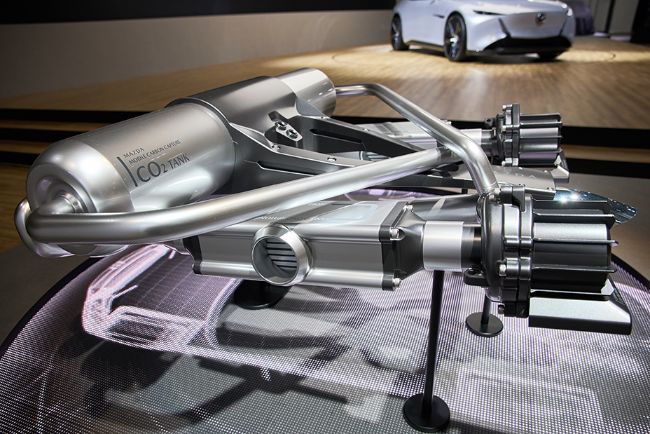 Alat Carbon Capture yang dikembangkan Mazda.