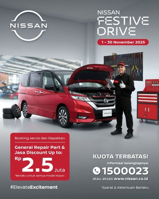 Nissan Service Festive Drive November 2025