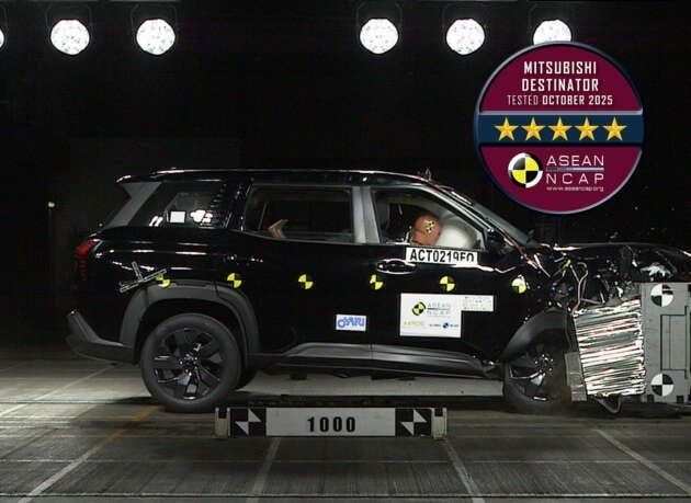 Crash Test Mitsubishi Destinator