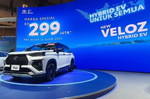 GJAW 2025: Toyota Veloz Hybrid Buka Harga Mulai Rp299 Juta