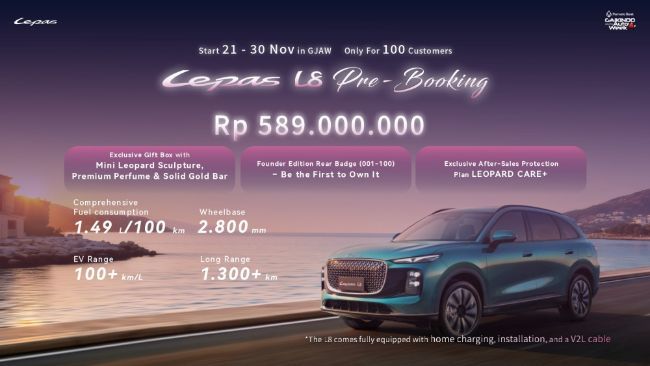 Lepas L8 Founder Edition