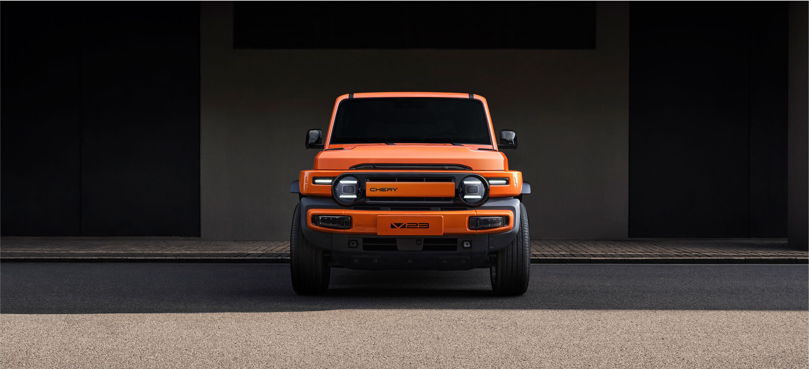 Eksterior tampak depan iCAR V23