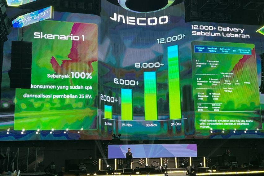 Handover Jaecoo J5 EV