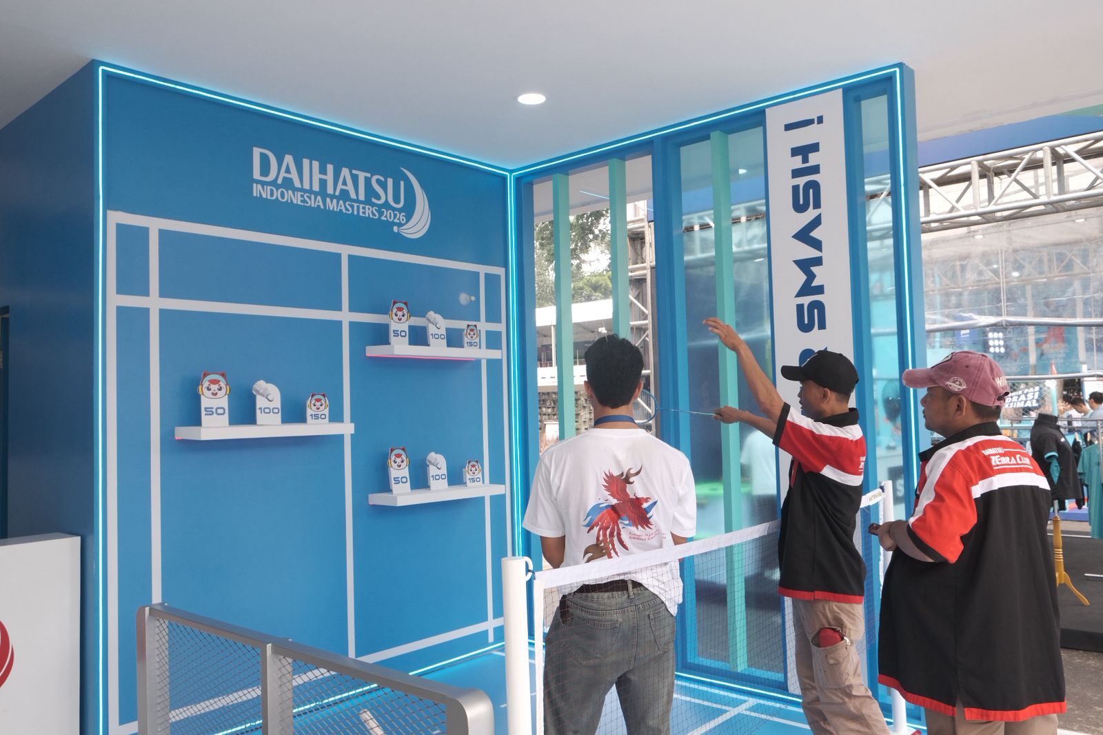 Komunitas Daihatsu di turnamen Daihatsu Indonesia Masters 2026. 