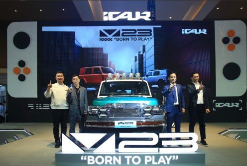 IIMS 2026: iCAR Debut di Indonesia Andalkan V23 Bertampang Defender