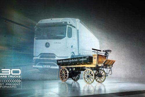 Mercedes-Benz Trucks Rayakan 130 Tahun Inovasi: Dari Truk Pertama Dunia hingga Era Listrik