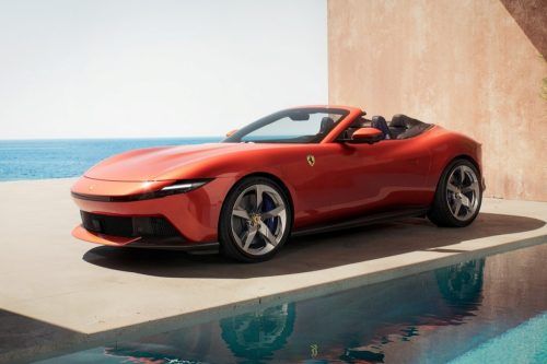 Ferrari Amalfi Spider Meluncur, Tambahkan Sensasi Atap Lipat Berbalut Rosso Tramonto