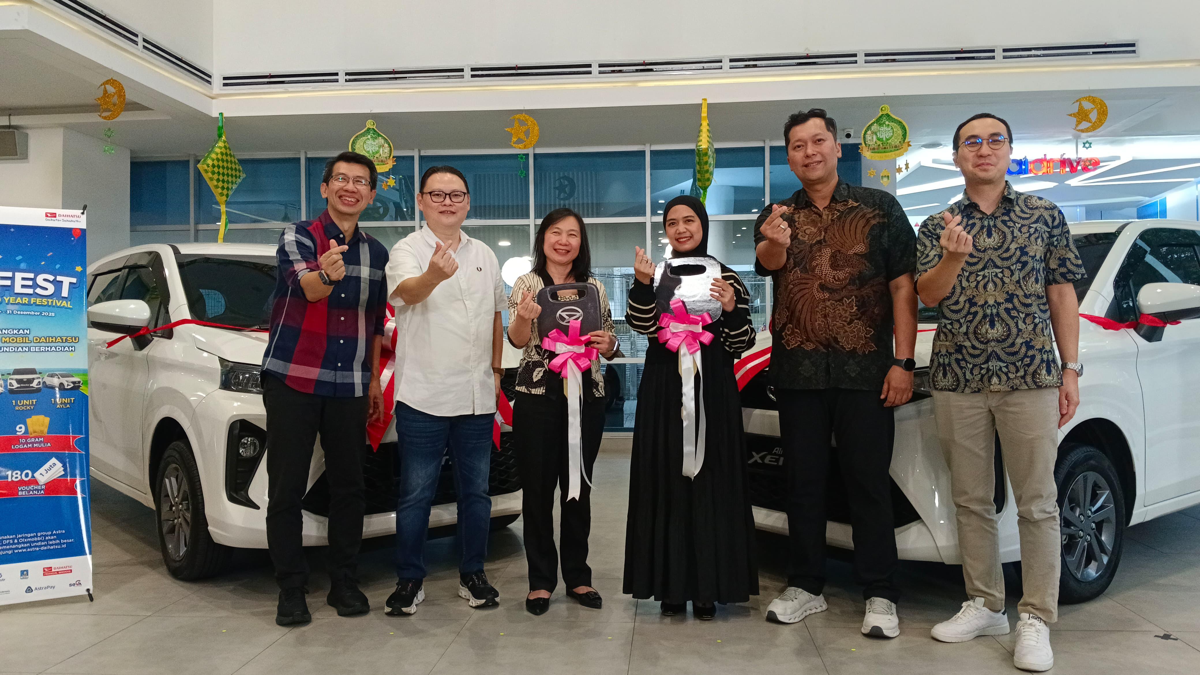 Para pemenang DAIFEST 2025 brsama manajemen AI-DSO.