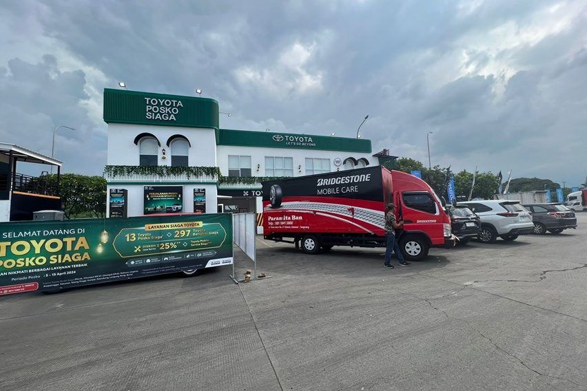 Posko Lebaran Bridgestone