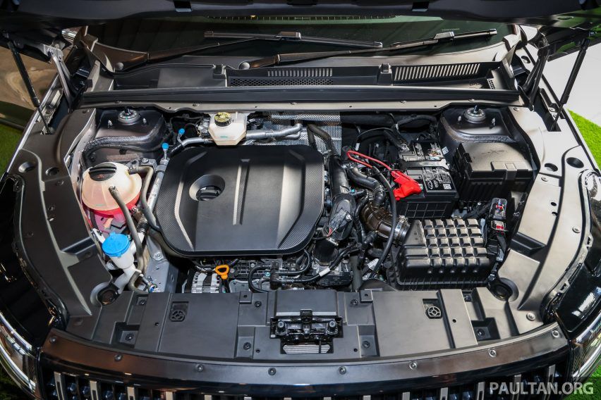 Mesin Jaecoo J5 bensin turbo Malaysia