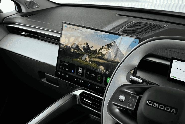 Layar sentuh Chery Omoda C5 EV 2026. 