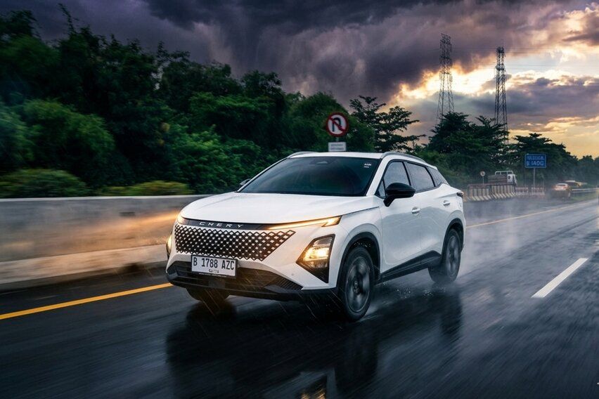 Ekserior tampak depan Chery C5 CSH