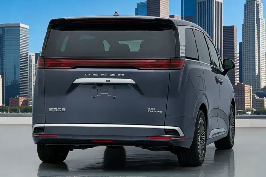 Eksterior belakang Denza D9 MY 2026 Blade Battery 2.0