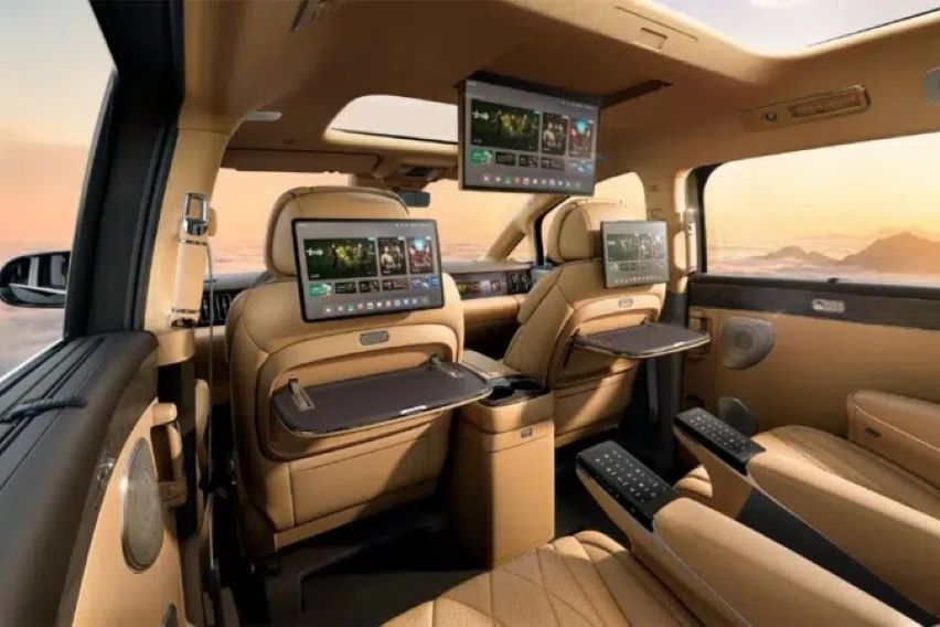 Interior Denza D9 MY 2026 Blade Battery 2.0. 