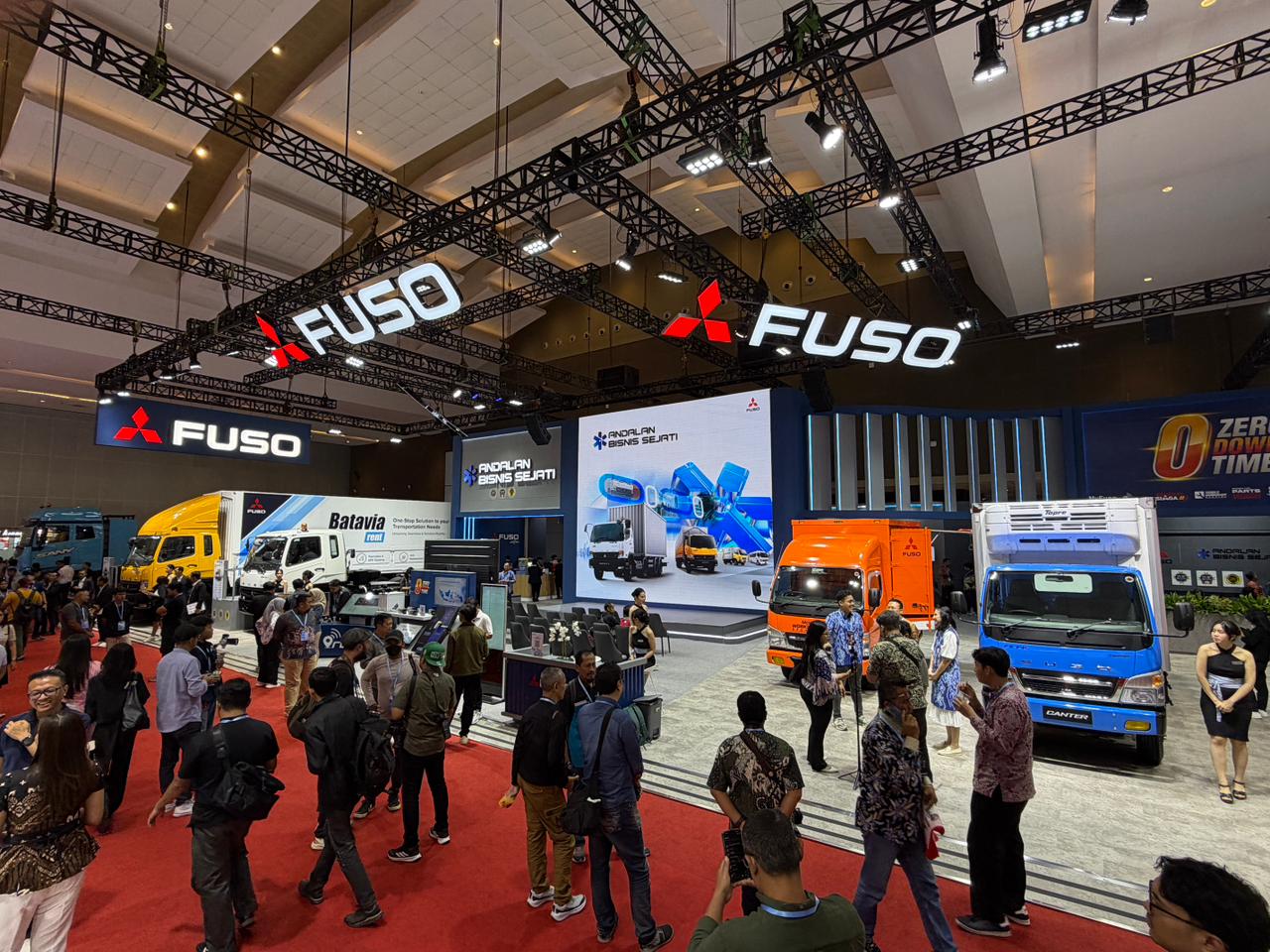 Booth Mitsubishi Fuso di GIICOMVEC 2026