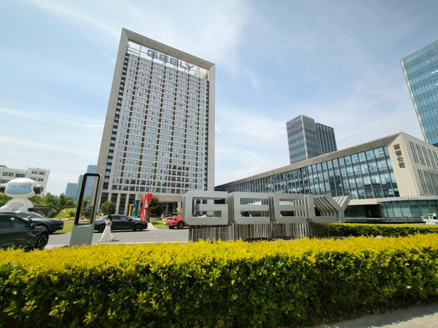 Kantor pusat Geely di Cina. 