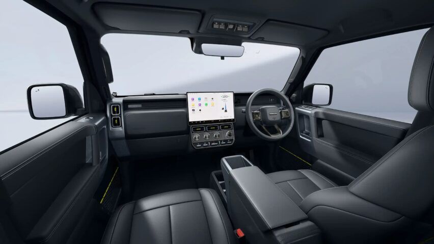 Interior iCAR V23. 