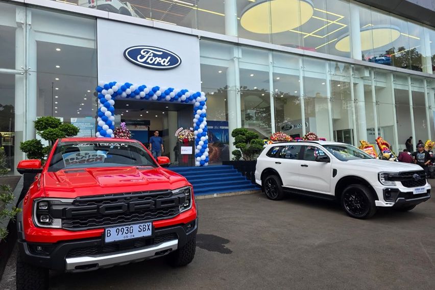 Grand opening Ford Experience Center (FEC) Sunter, Jakarta Utara. 
