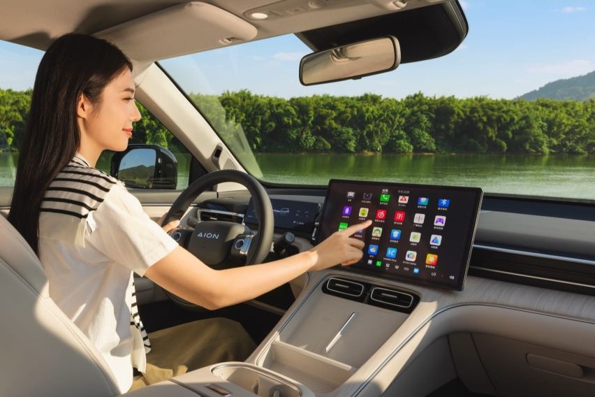 Interior GAC Aion i60 EREV. 