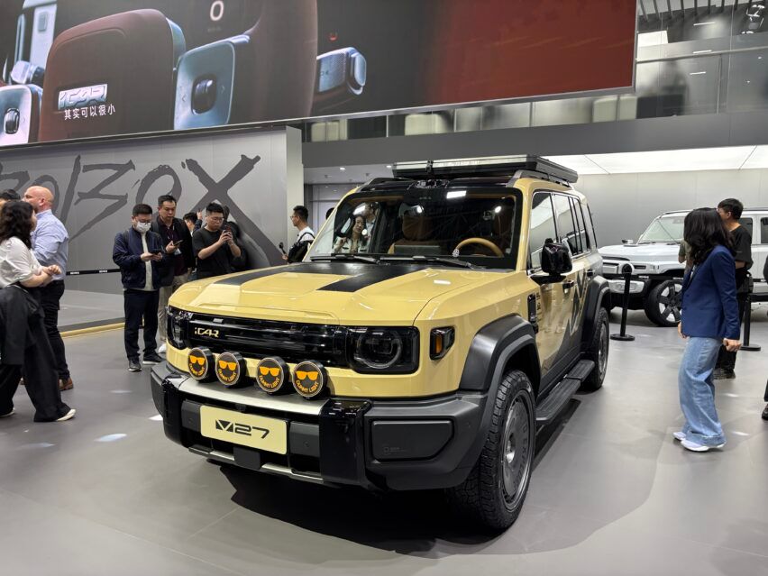 iCAR V27 4L Overland di Beijing Auto Show 2026. 